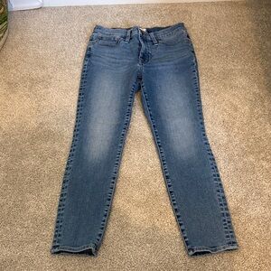 Madewell Women's Skinny Jeans in Classic Blue Wash
